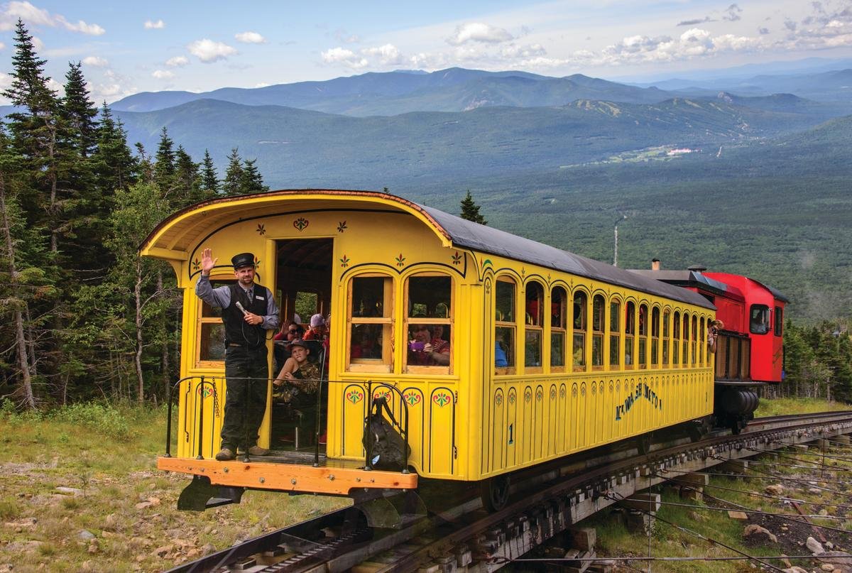 Mt Washington Cog Railway - White Mountains